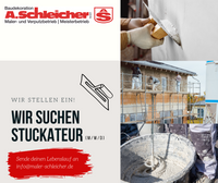 Firma Baudekoration A. Schleicher GmbH aus Dipperz sucht Stuckateur